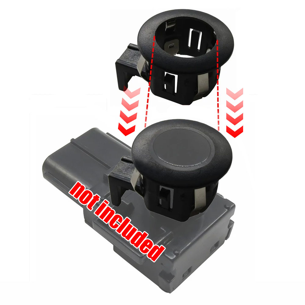 Infrared Obstacle Sensor - 1 قطعة سيارة عكس الاستشعار غطاء