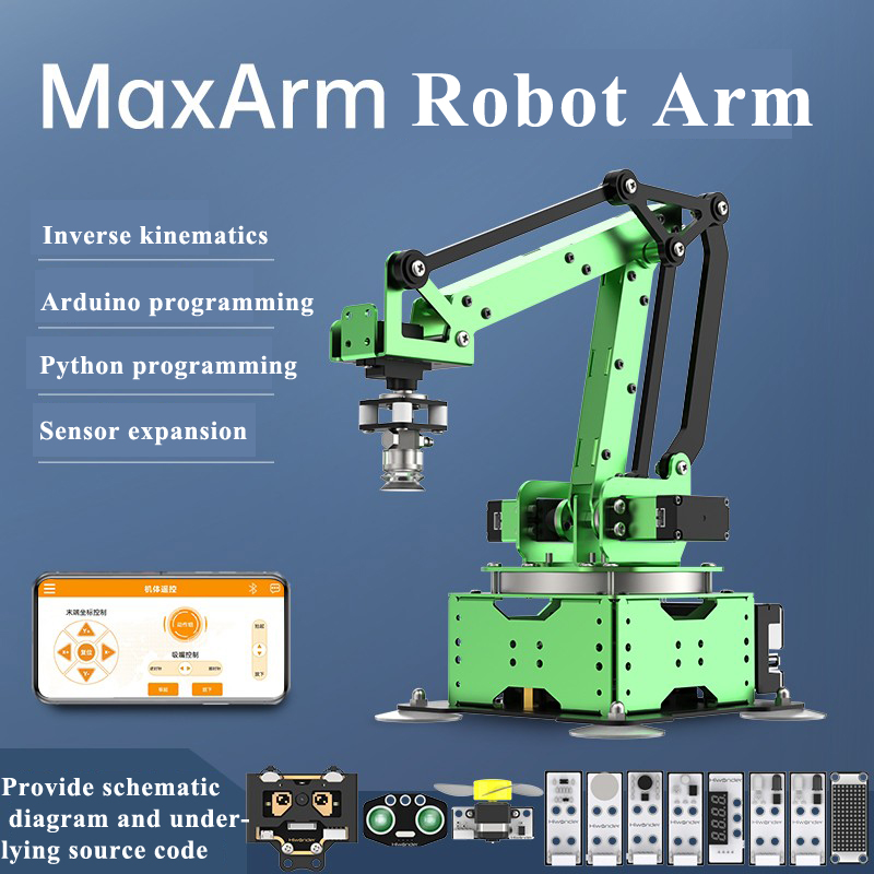 Robot Arm Kit - Hirewonder-ذراع روبوت مفتوح المصدر ، ذراع