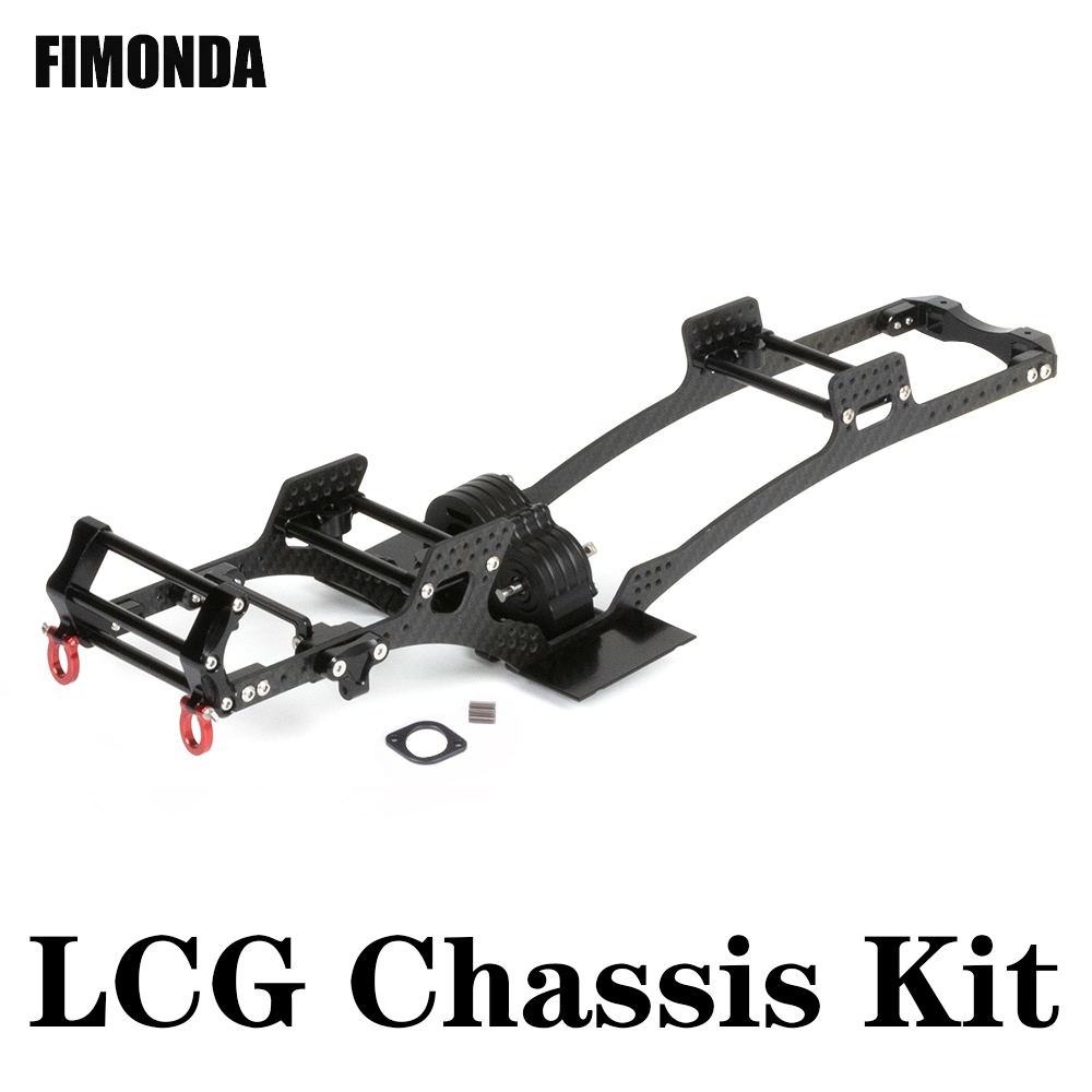 Robot Car Kit - ألياف الكربون LCG الهيكل عدة الإطار