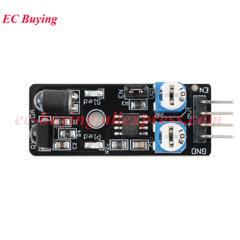 10 قطعة/1 قطعة KY-032 4pin IR  - مراجعة Infrared Obstacle Sensor وسعره