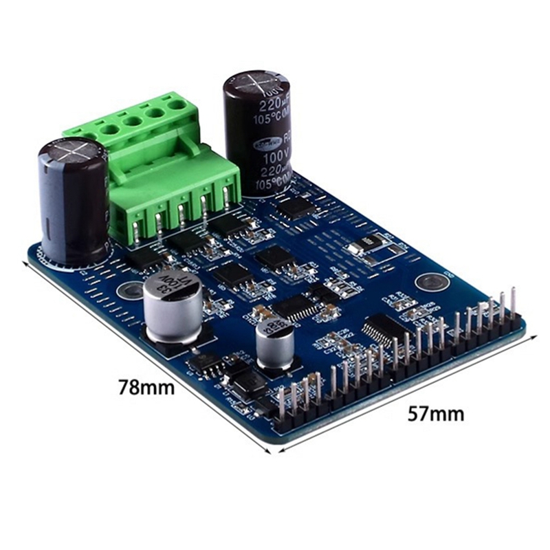 وحدة تحكم محرك تيار مستمر بدون - مراجعة Motor Driver Module وسعره