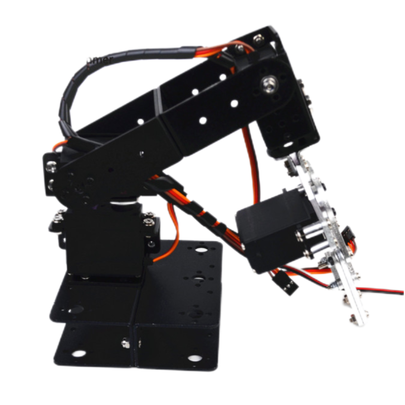 ذراع ميكانيكية غير مُجمعة MG99 - مراجعة Robot Arm Kit وسعره