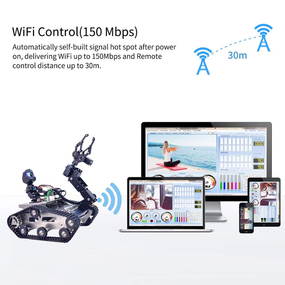 طقم سيارة روبوت ذكي لـ Raspber - مراجعة Robot Bluetooth Car وسعره