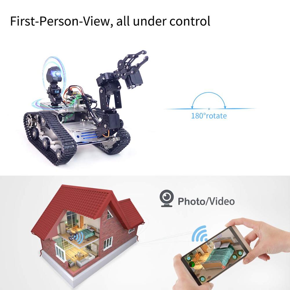 طقم سيارة روبوت ذكي لـ Raspber - مراجعة Robot Bluetooth Car وسعره