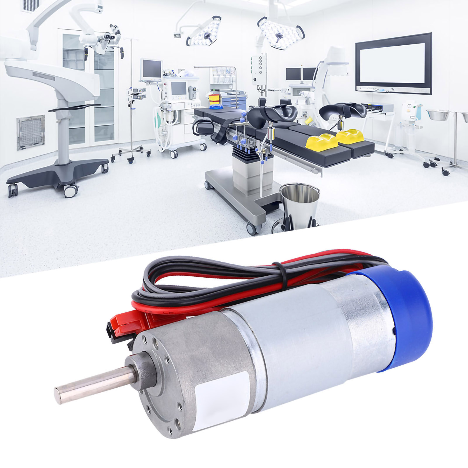 محرك مشفر بفرشاة 12 فولت تيار  - مراجعة Dc Motor 12V وسعره
