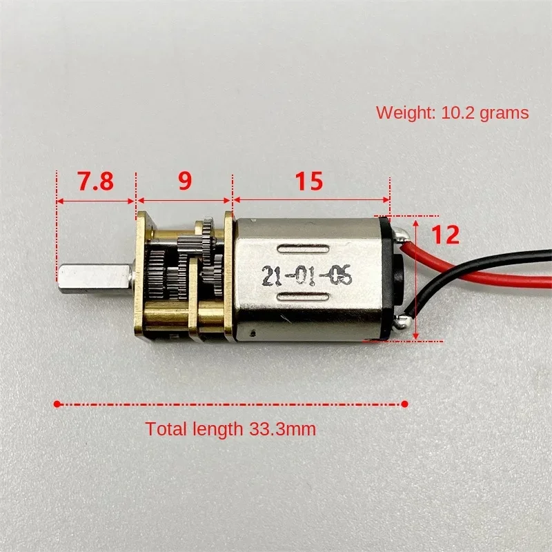 N20 تيار مستمر 3 فولت 18 دورة  - مراجعة Dc Motor وسعره