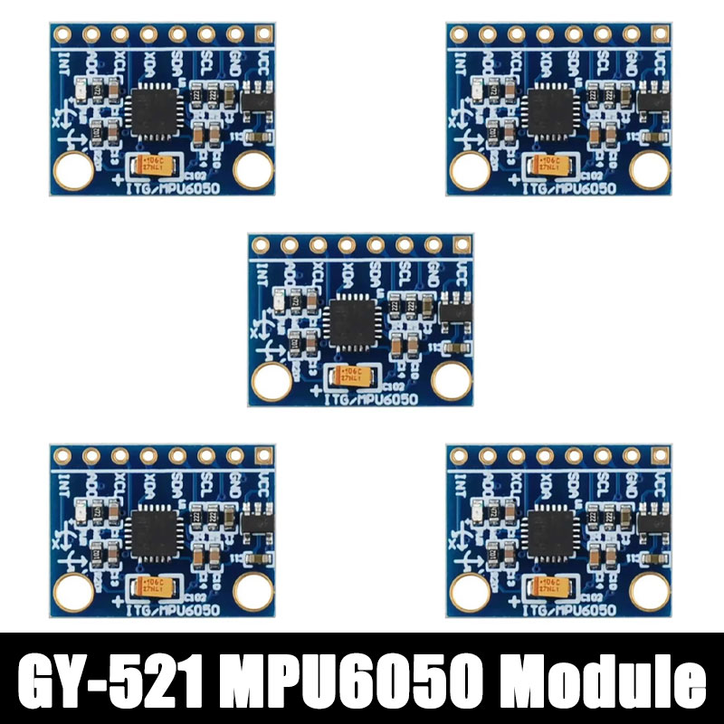 1/5/10 قطع GY-521 MPU6050 وحدة - مراجعة Accelerometer Mpu6050 وسعره
