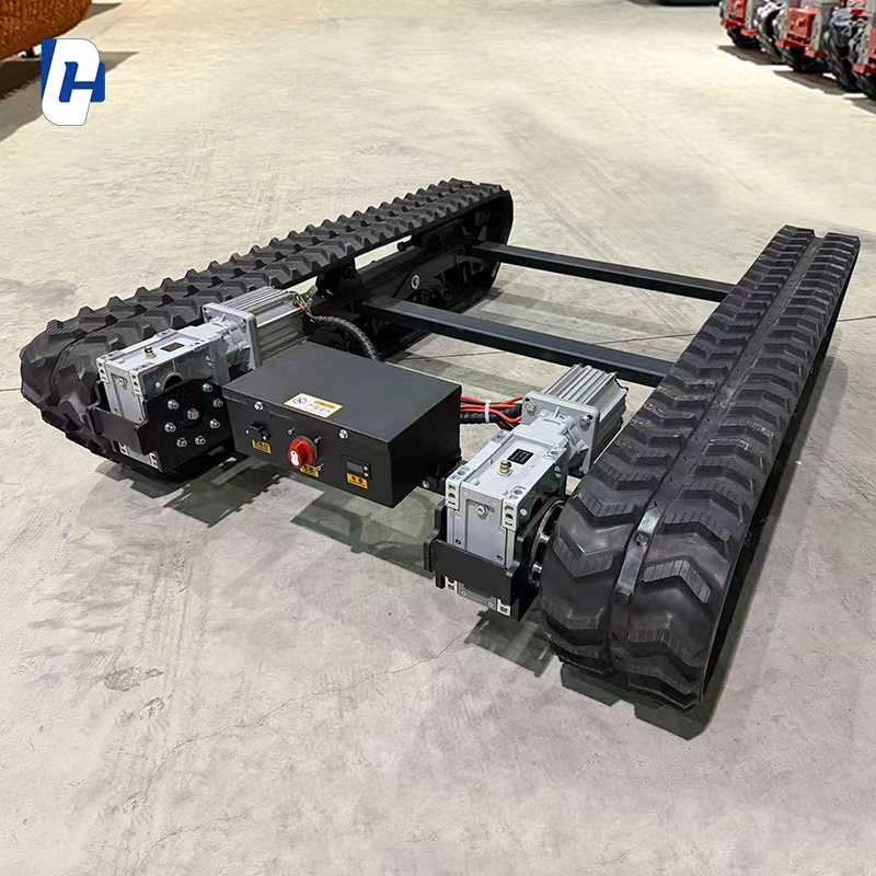 مركبة مجنزرة لاسلكية تعمل بالت - مراجعة Tracked Robot Chassis وسعره