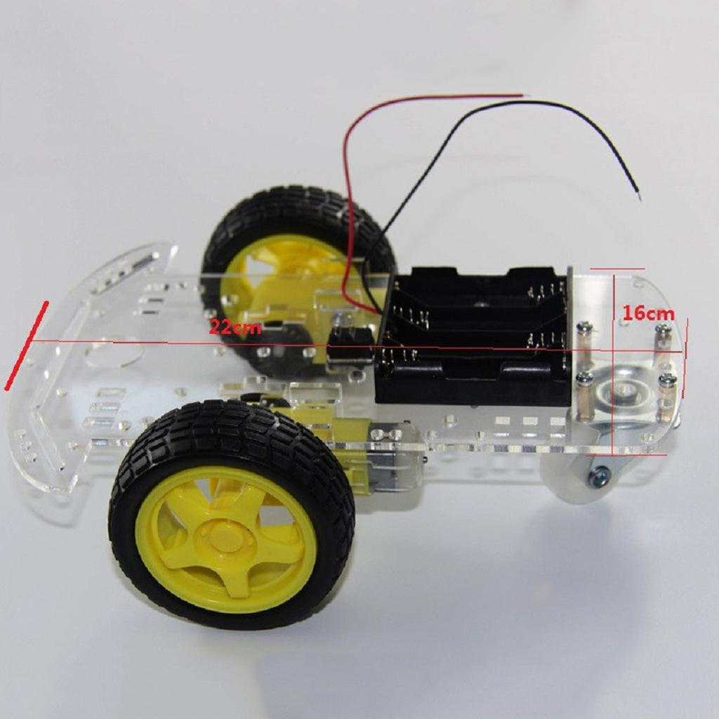 مجموعة تجميع هيكل سيارة روبوت  - مراجعة Robot Car Kit وسعره