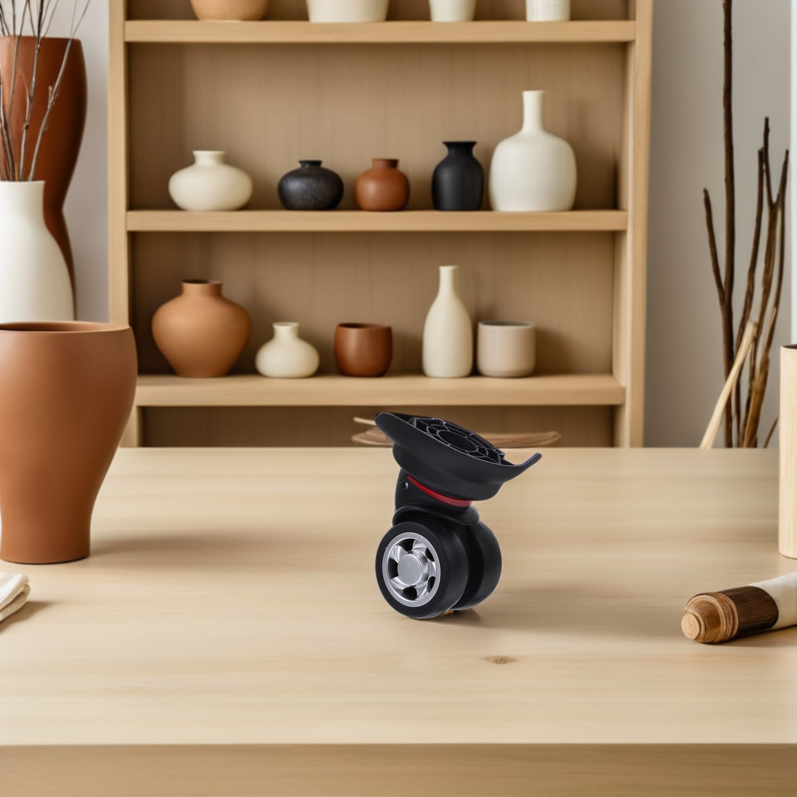 قطعتان من عجلات الأمتعة العالم - مراجعة Caster Wheel وسعره