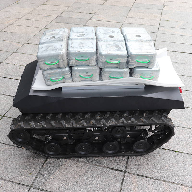 منصة زاحفة ذات قدرة تسلق فائقة - مراجعة Tracked Robot Chassis وسعره
