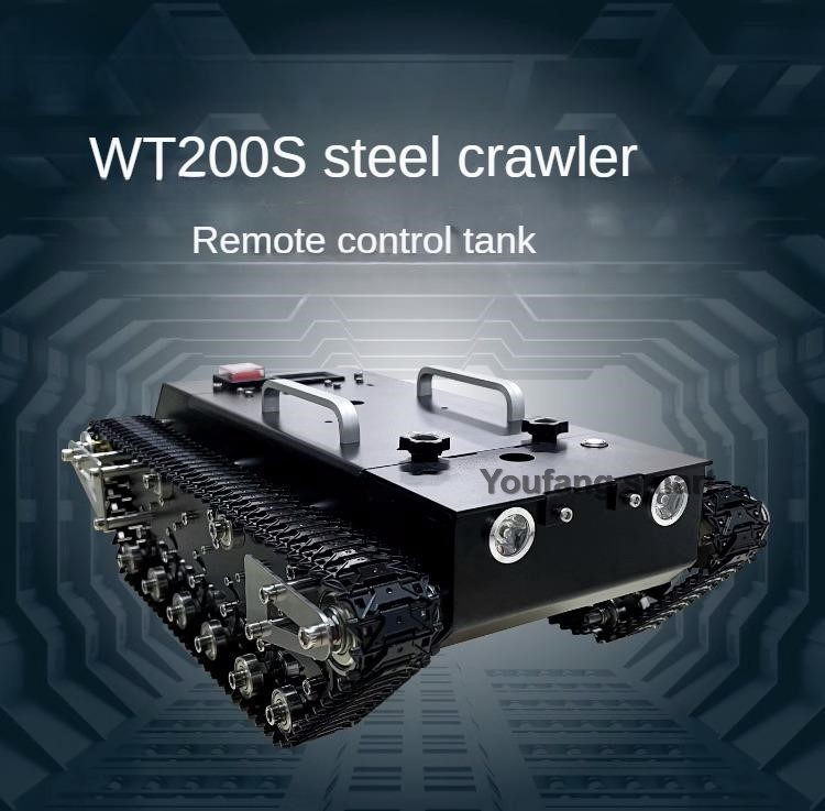 30 كجم تحميل دبابة مع جهاز للت - مراجعة Tracked Robot Chassis وسعره