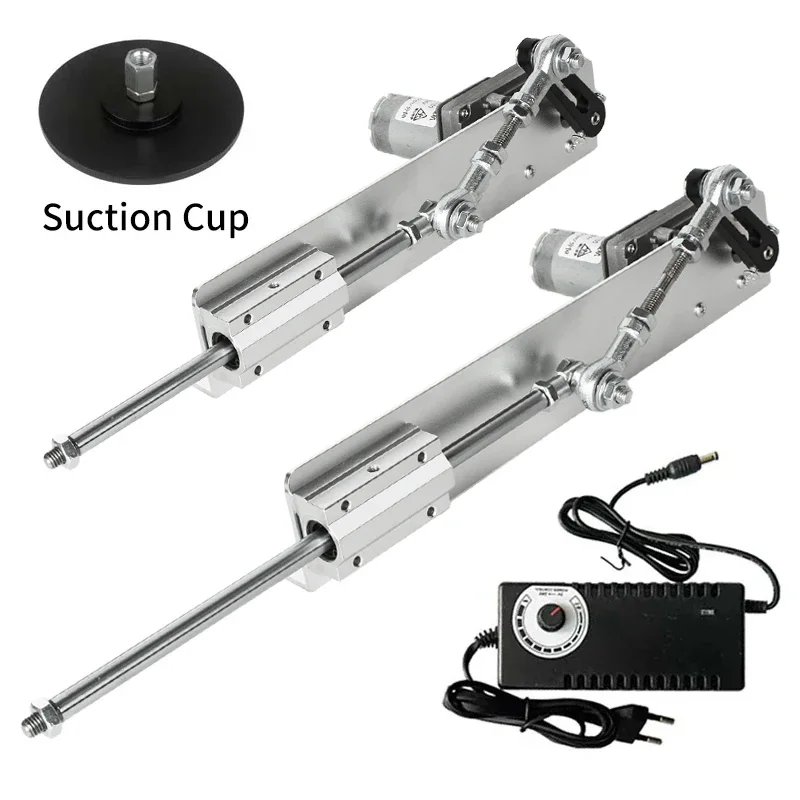 محرك خطي ترددي تلسكوبي بجهد 12 - مراجعة Dc Motor 12V وسعره