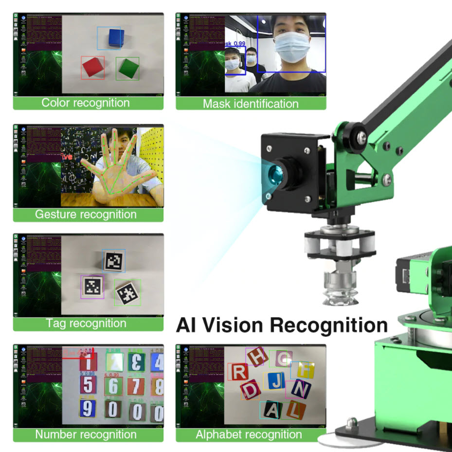 روبوت JetMax الجديد القابل للب - مراجعة Robotics Kit وسعره
