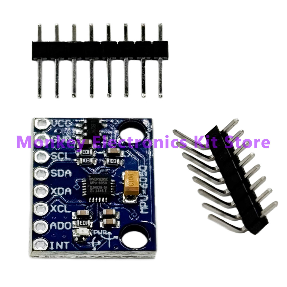 وحدة استشعار الزاوية GY-521 ،  - مراجعة Accelerometer Mpu6050 وسعره