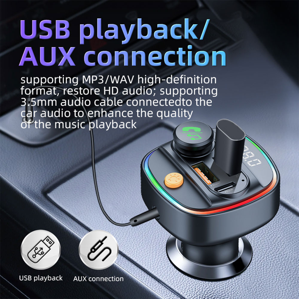 بلوتوث 5.4 FM الارسال يدوي سيا - مراجعة Robot Bluetooth Car وسعره