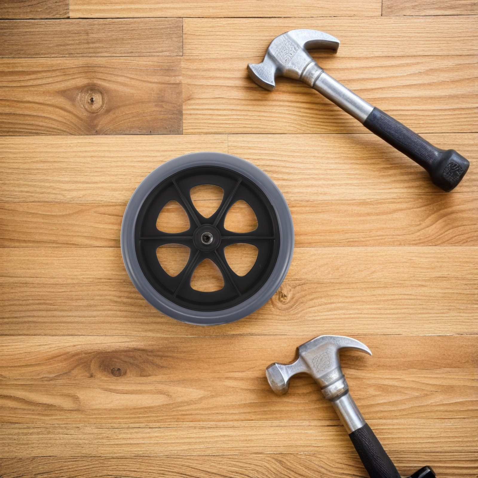 2 قطعة عجلات أمامية عالمية لكر - مراجعة Caster Wheel وسعره