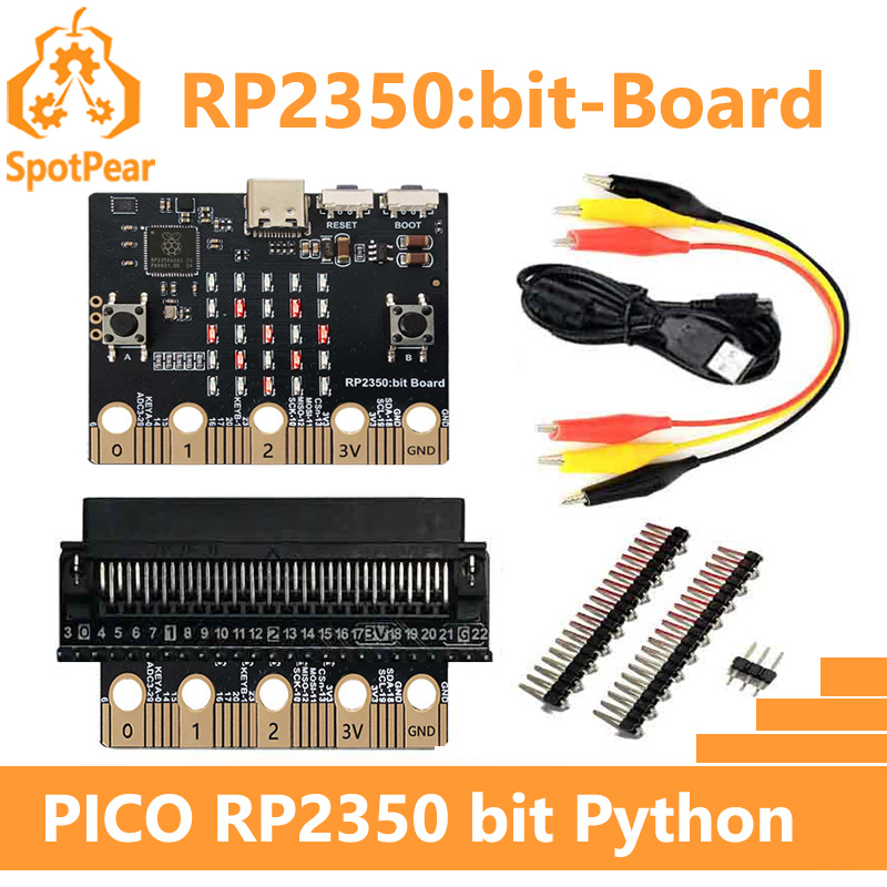 Raspberry Pi Pico 2 RP2350 لوح - مراجعة Microbit وسعره
