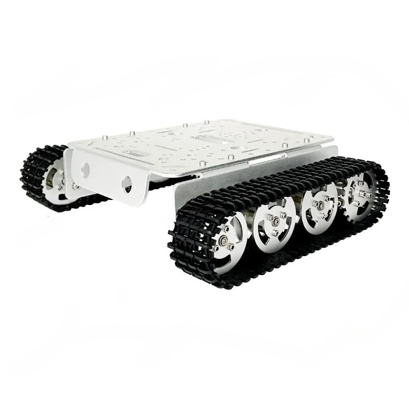 هيكل ذكي مع مسار محرك لسيارة د - مراجعة Tracked Robot Chassis وسعره