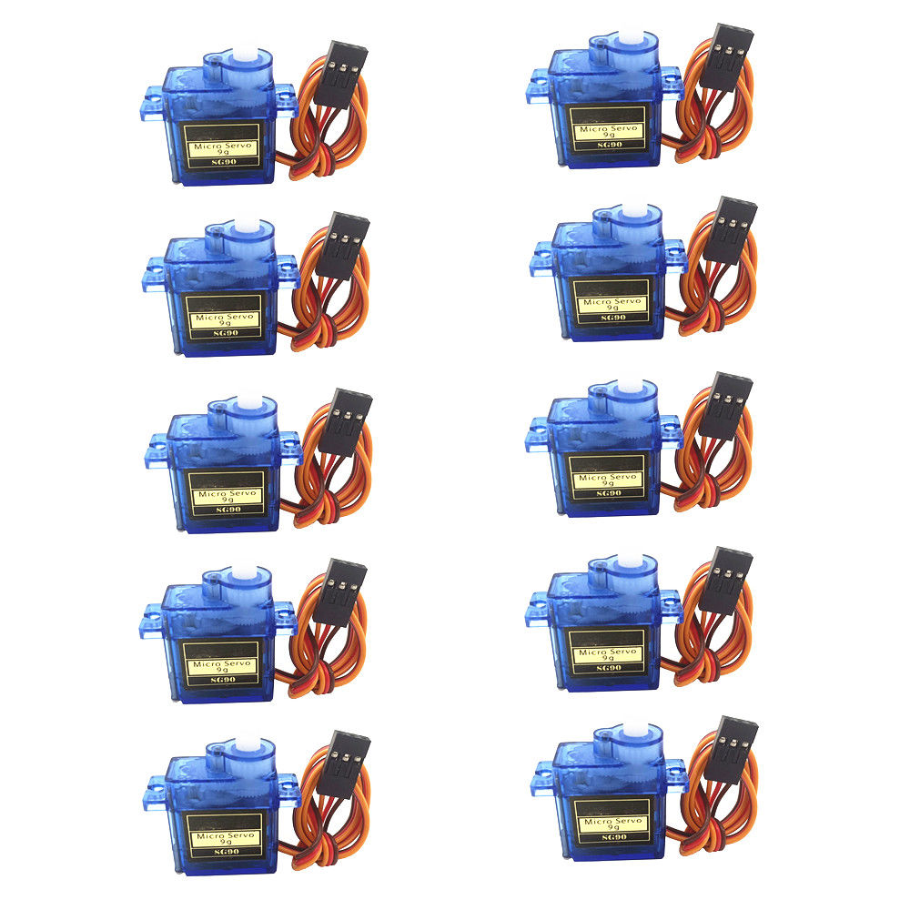 محركات سيرفو صغيرة SG90 بحمولة - مراجعة Servo Sg90 وسعره