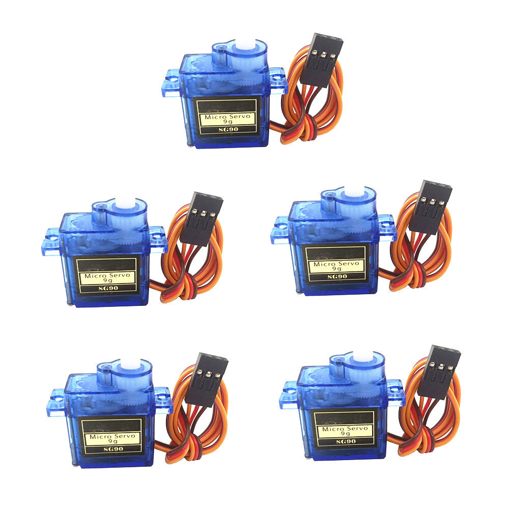 محركات سيرفو صغيرة SG90 بحمولة - مراجعة Servo Sg90 وسعره